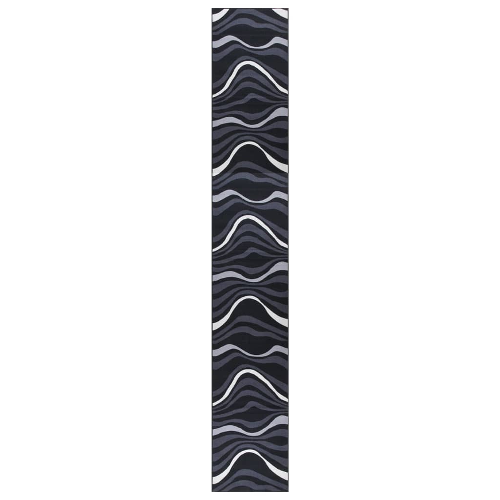Berkfield Carpet Runner Black 80x600 cm