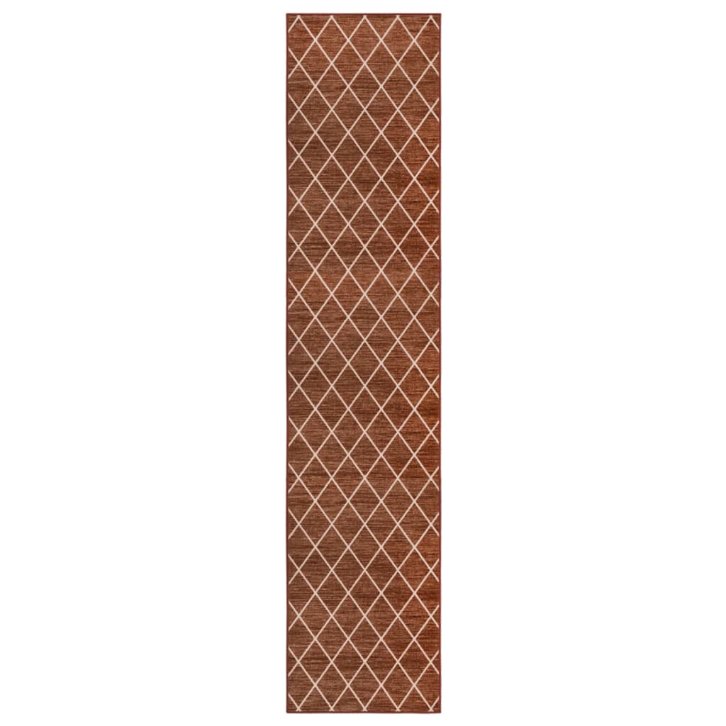 Berkfield Carpet Runner Dark Brown 80x500 cm