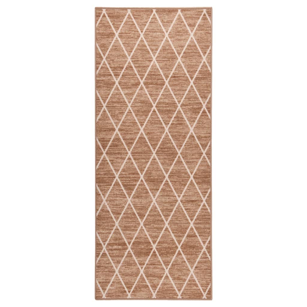 Berkfield Carpet Runner Light Brown 80x250 cm