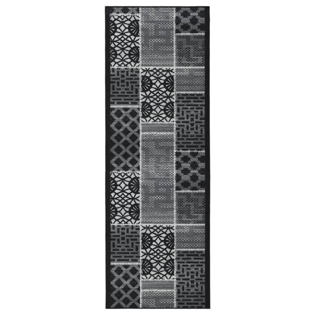 Berkfield Carpet Runner Black 80x300 cm