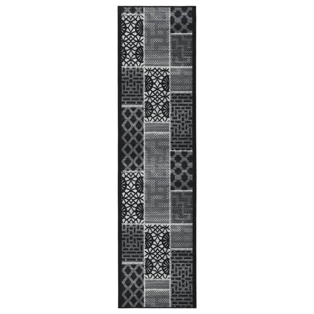 Berkfield Carpet Runner Black 80x400 cm