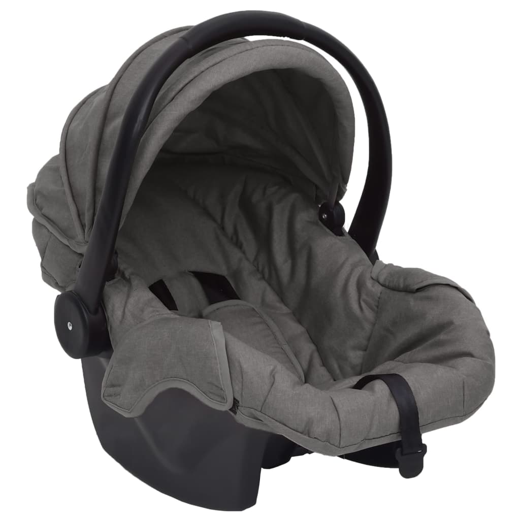 Berkfield Baby Car Seat Light Grey 42x65x57 cm