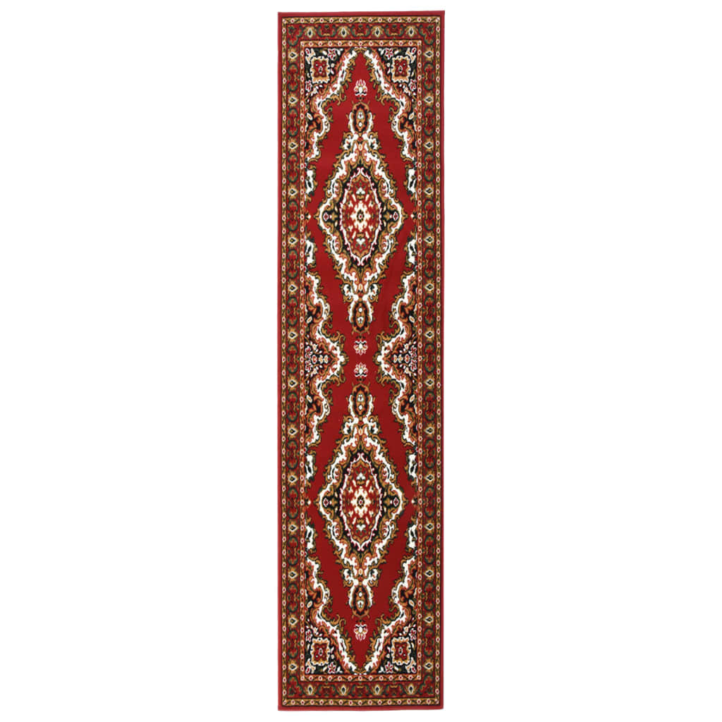 Berkfield Runner Rug BCF Oriental Red 60x350 cm