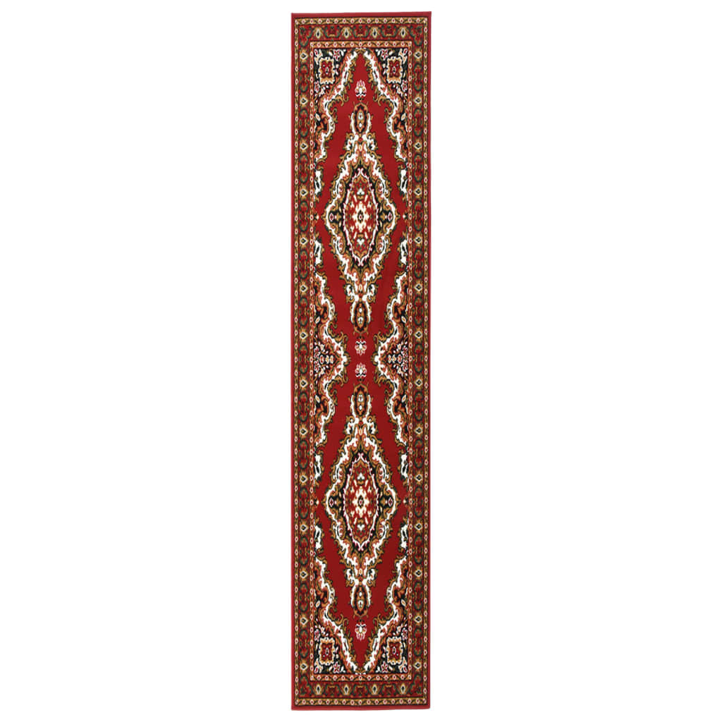 Berkfield Runner Rug BCF Oriental Red 60x450 cm