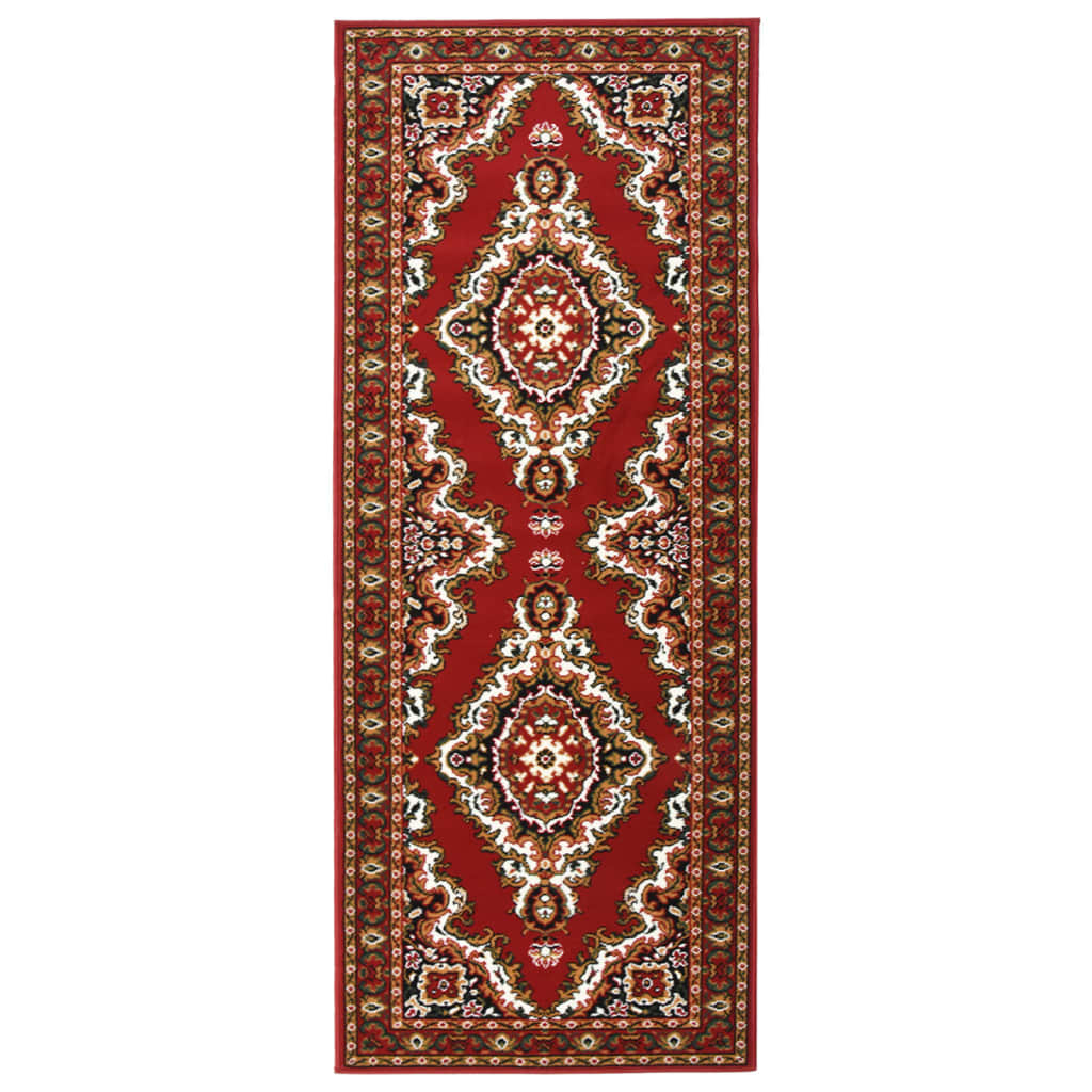 Berkfield Runner Rug BCF Oriental Red 80x200 cm