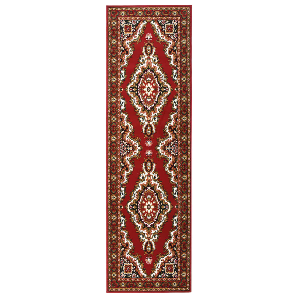 Berkfield Runner Rug BCF Oriental Red 80x300 cm