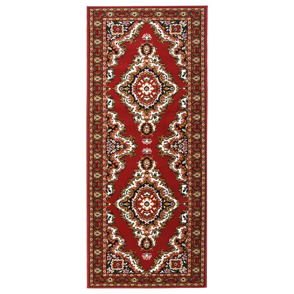 Berkfield Runner Rug BCF Oriental Red 100x250 cm