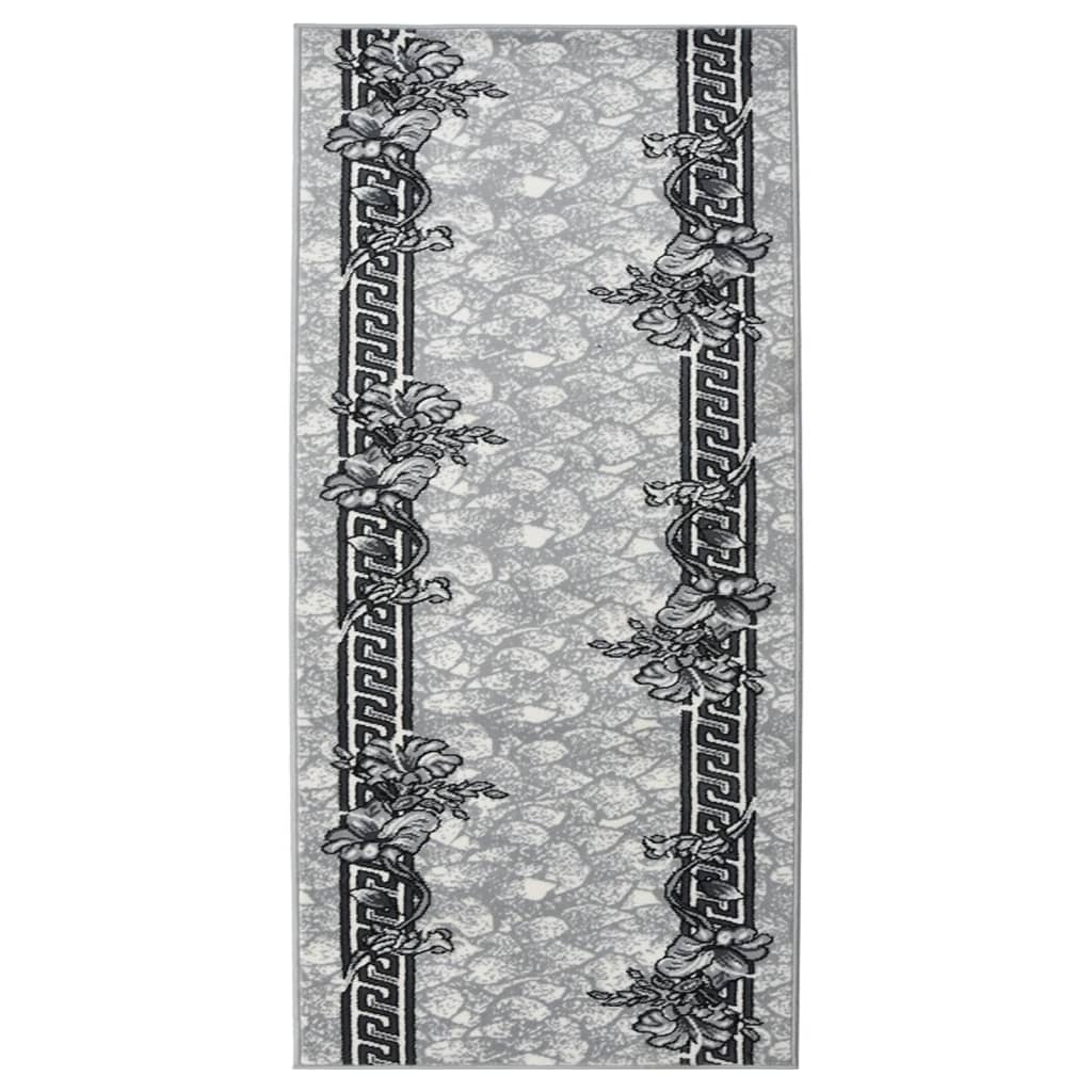 Berkfield Runner Rug BCF Grey 100x200 cm