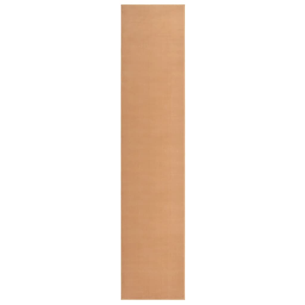 Berkfield Runner Rug BCF Beige 80x400 cm