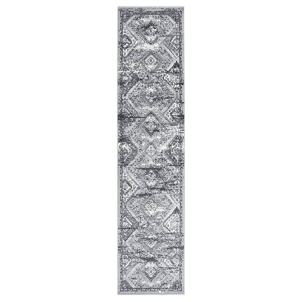 Berkfield Runner Rug BCF Oriental Grey 80x350 cm