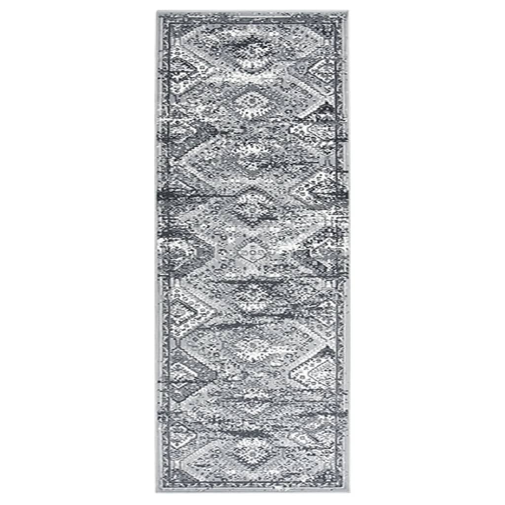 Berkfield Runner Rug BCF Oriental Grey 100x250 cm