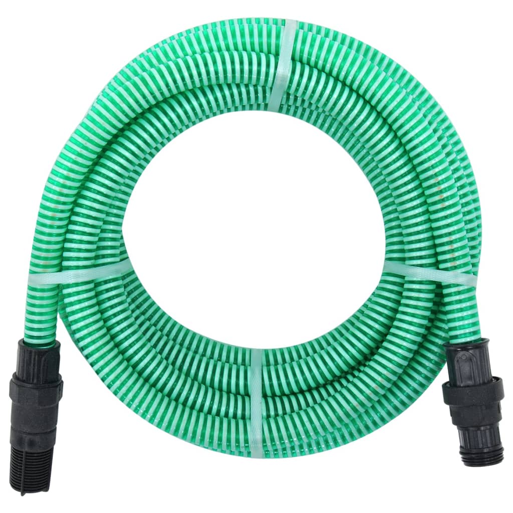 Berkfield Suction Hose with PVC Connectors Green 1" 7 m PVC
