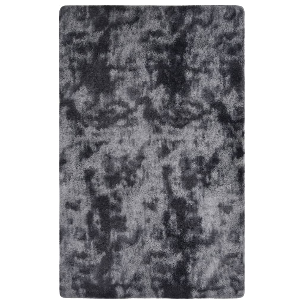 Berkfield Shaggy Rug Anthracite 230x160 cm