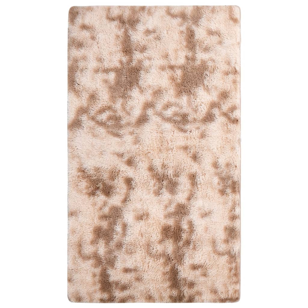 Berkfield Shaggy Rug Cream 300x200 cm
