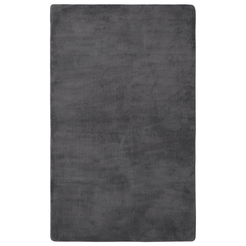 Berkfield Teddy Rug Anthracite 270x180 cm