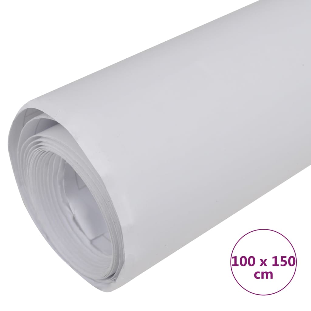 Berkfield Car Film Matt White 100x150 cm