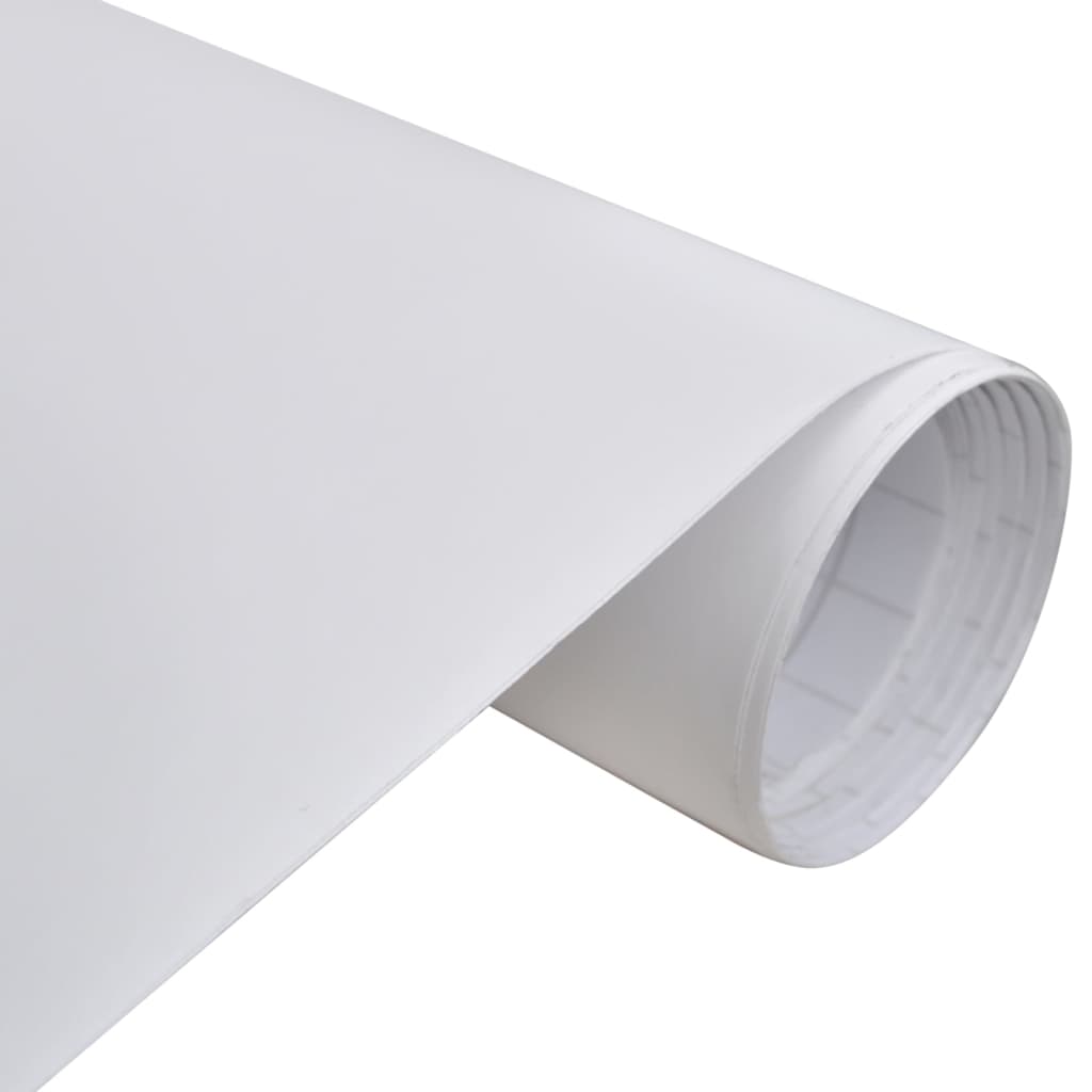 Berkfield Car Films 2 pcs Matt White 100x150 cm+50x150 cm