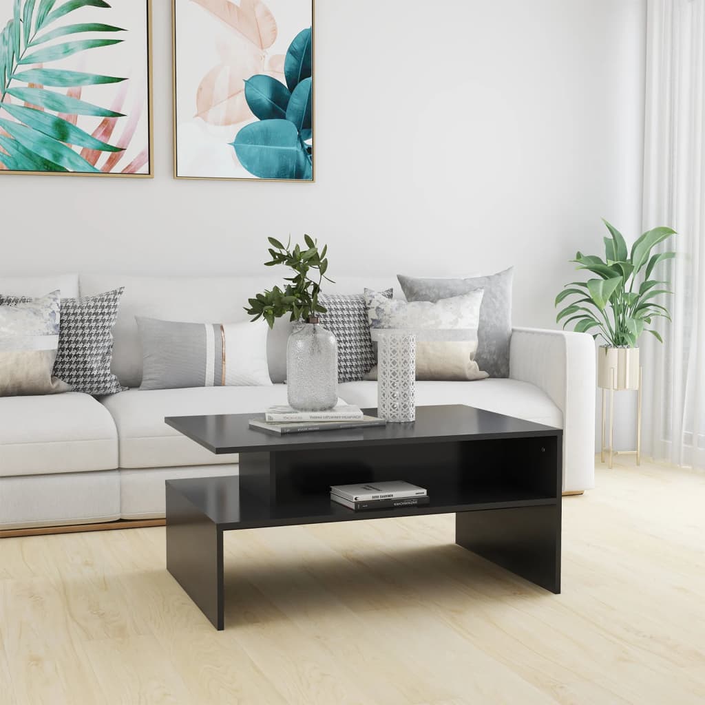 Berkfield Coffee Table Grey 90x60x42.5 cm Engineered Wood