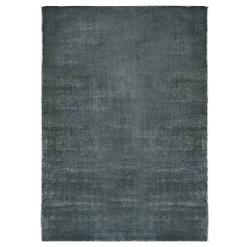 Berkfield Rug Washable Foldable Grey 160x230 cm Polyester