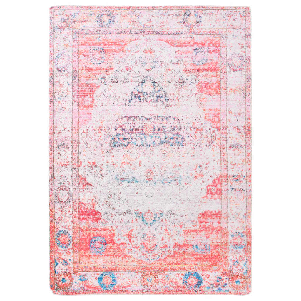 Berkfield Printed Rug Washable Foldable Multicolour 200x300 cm Polyester