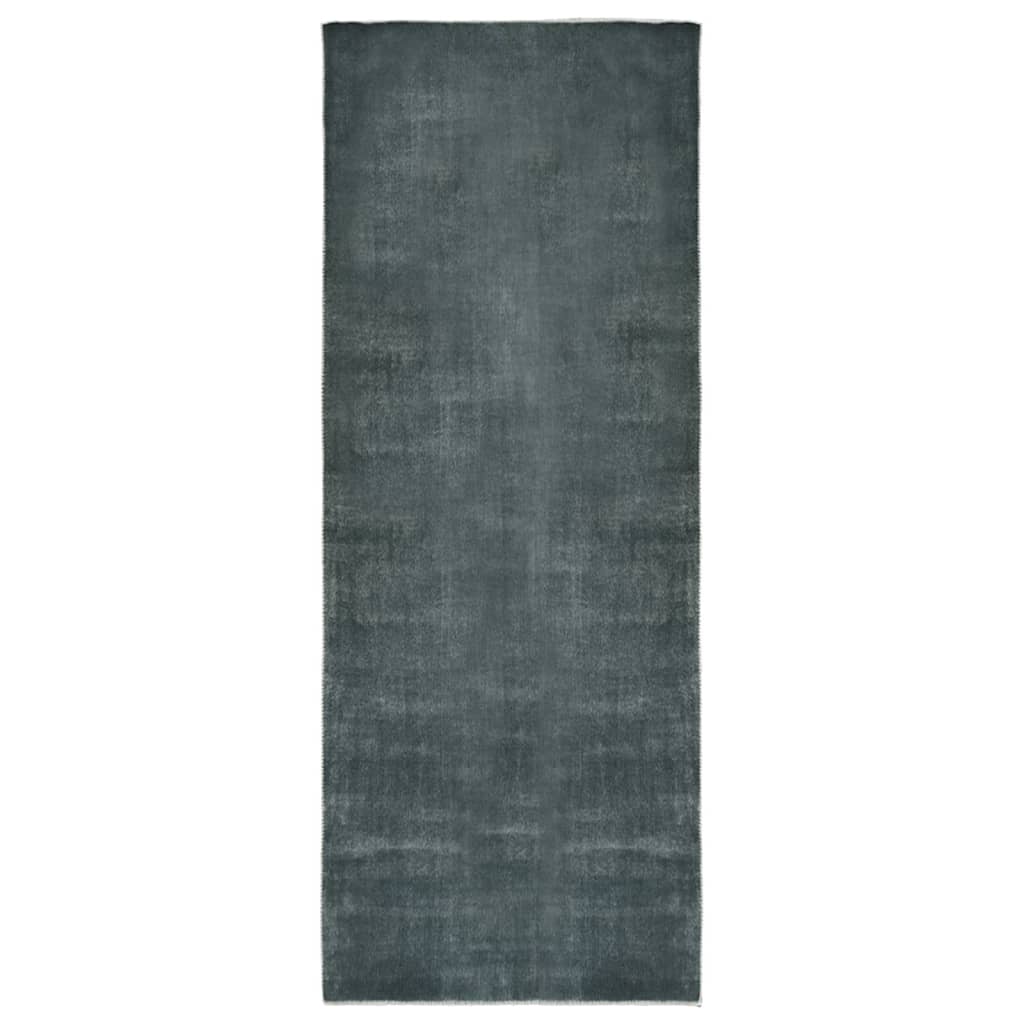 Berkfield Carpet Runner Washable Foldable Grey 80x200 cm Polyester