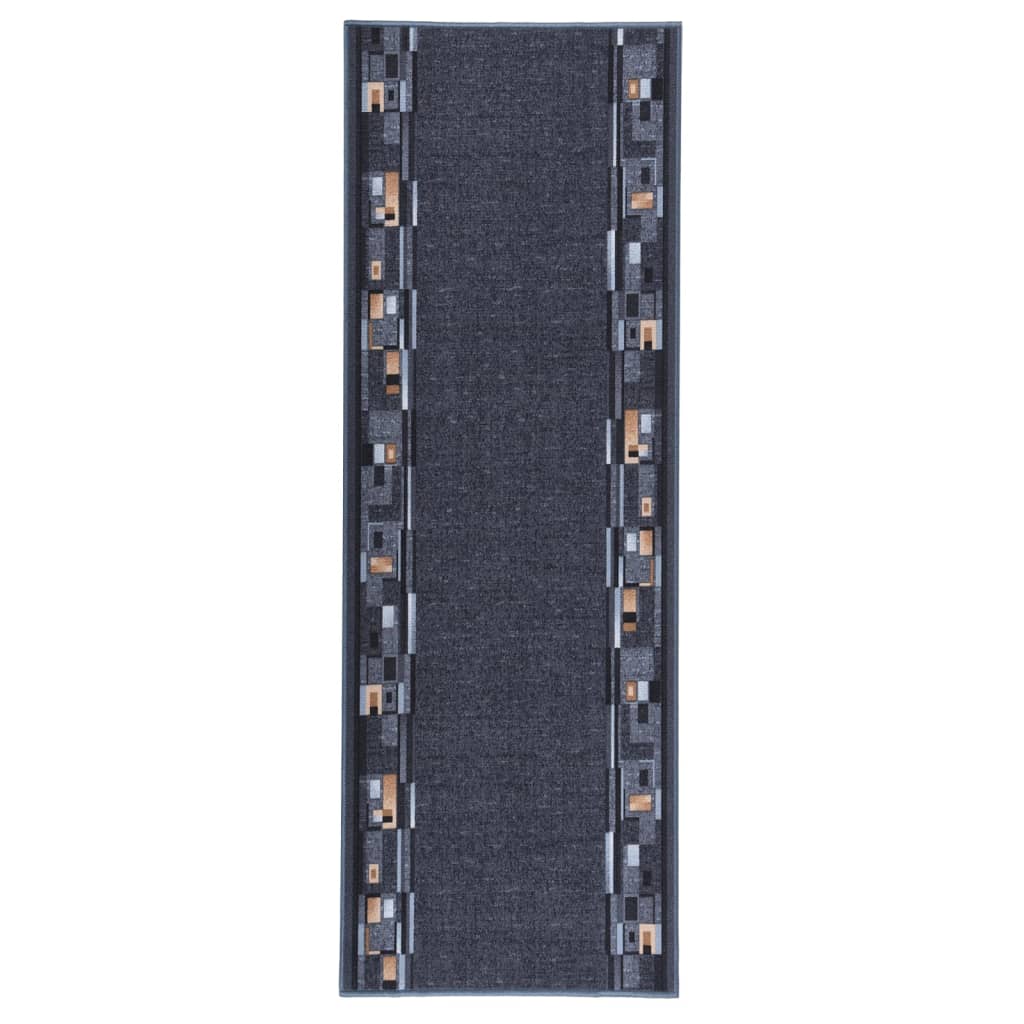 Berkfield Carpet Runner Anthracite 67x200 cm Anti Slip