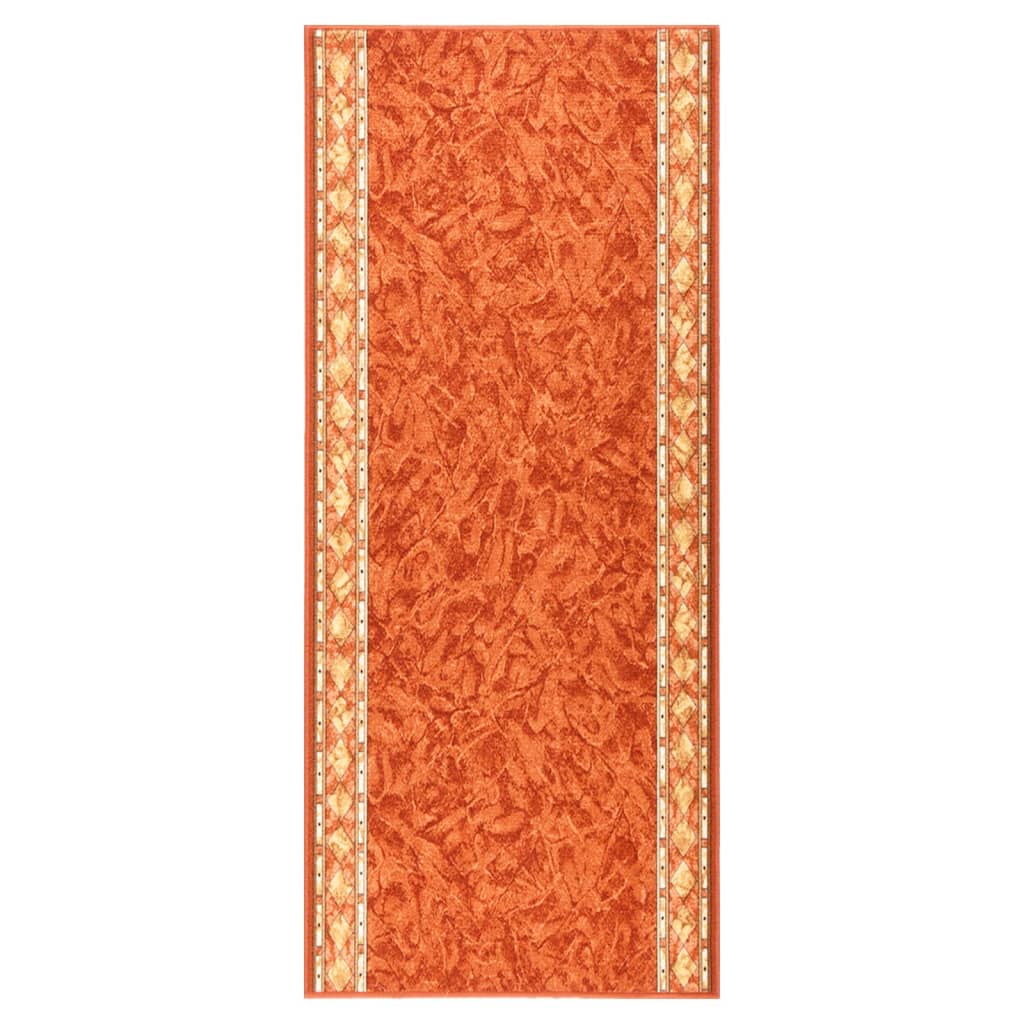 Berkfield Carpet Runner Terracotta 67x150 cm Anti Slip