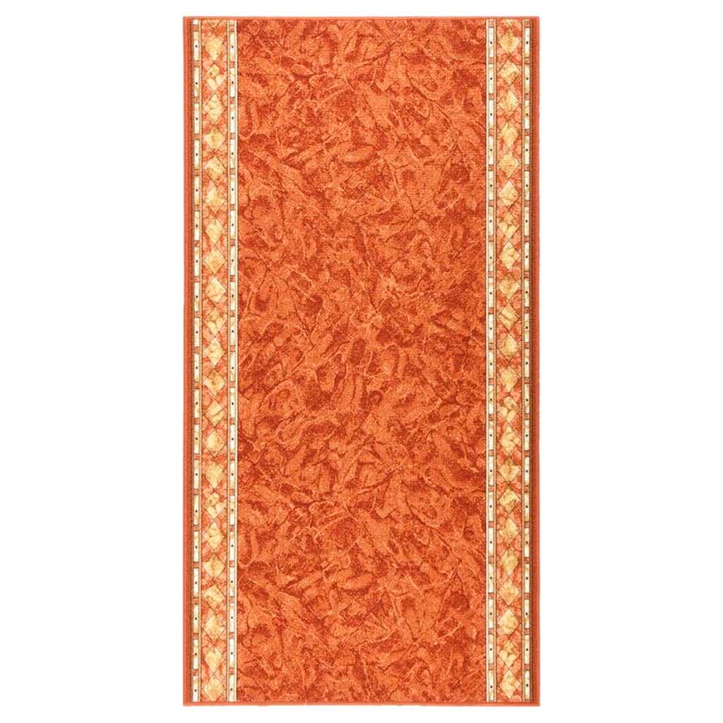 Berkfield Carpet Runner Terracotta 80x150 cm Anti Slip