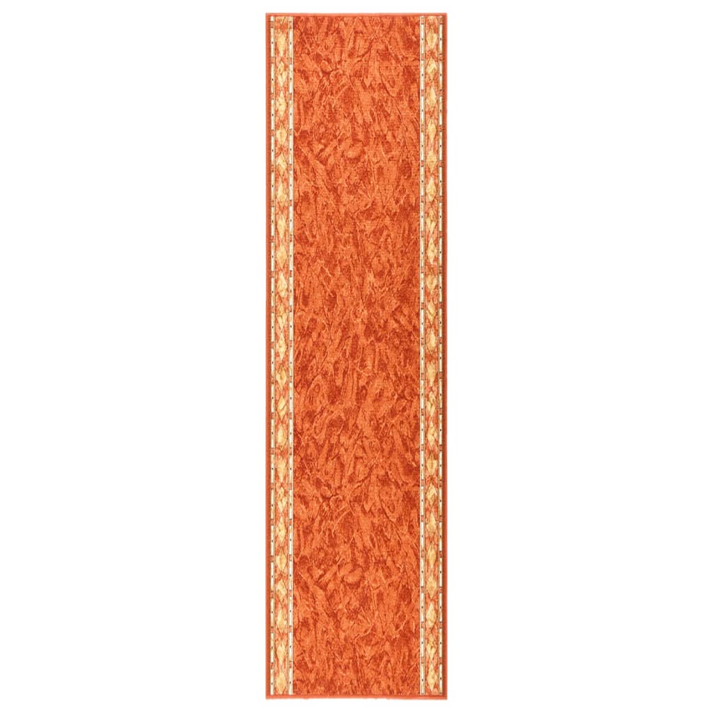 Berkfield Carpet Runner Terracotta 80x300 cm Anti Slip