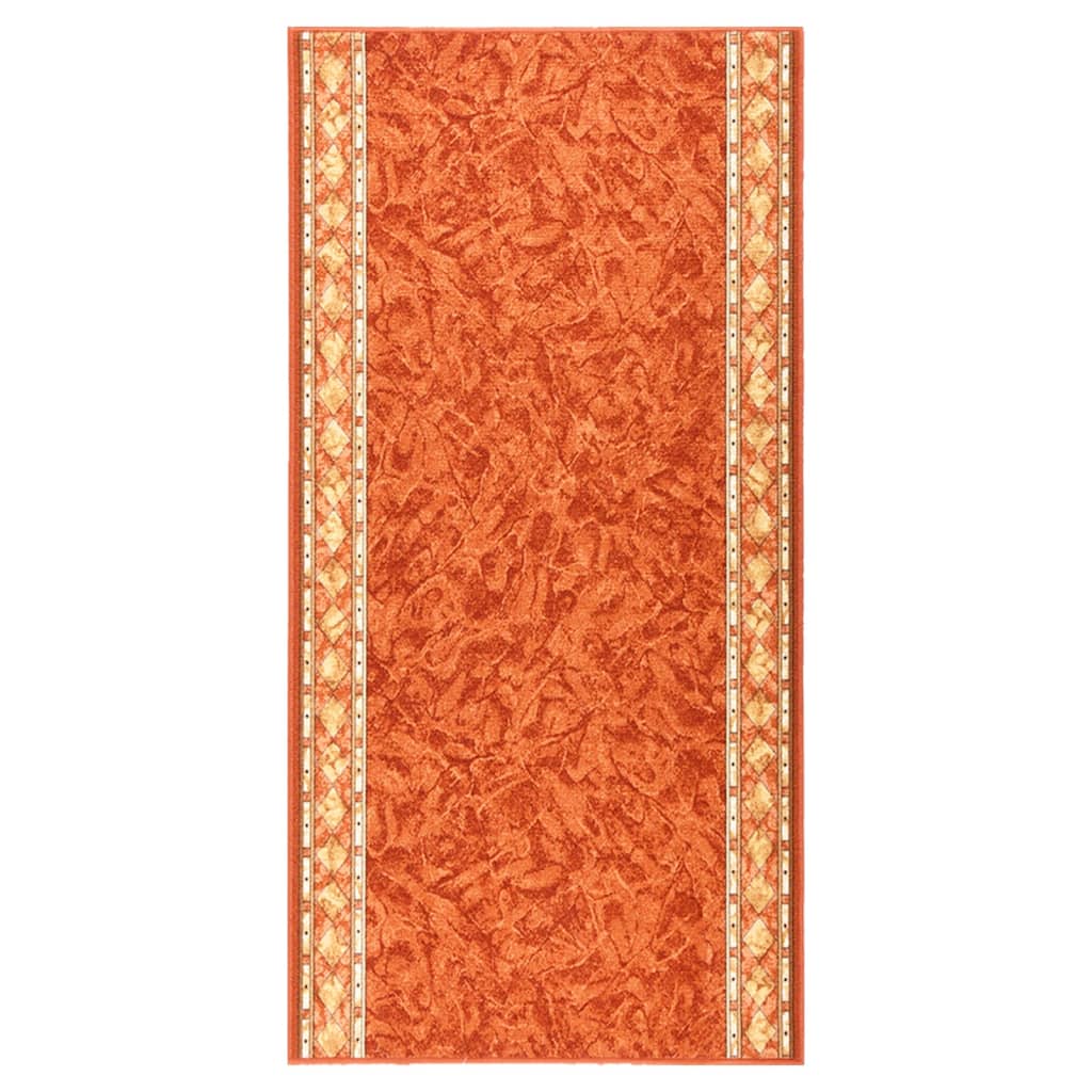 Berkfield Carpet Runner Terracotta 100x200 cm Anti Slip