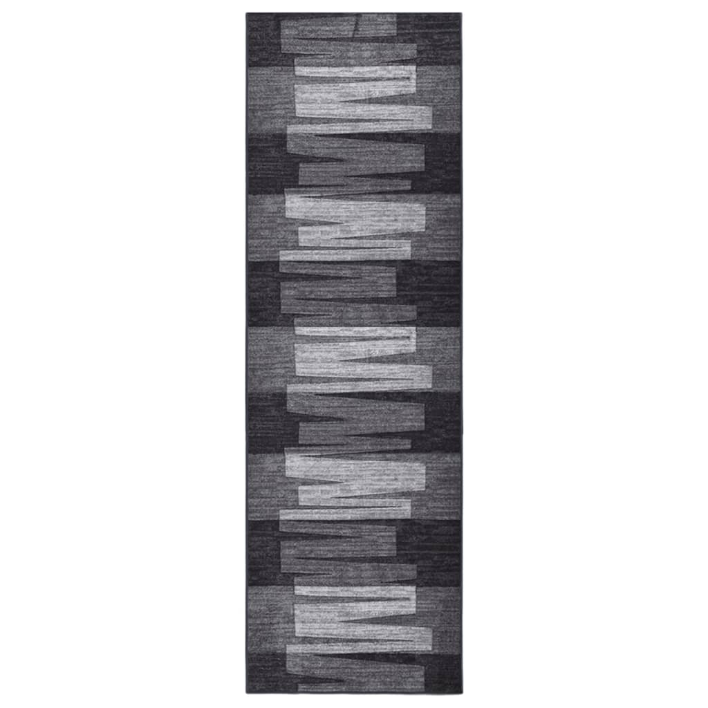 Berkfield Carpet Runner Anthracite 80x250 cm Anti Slip