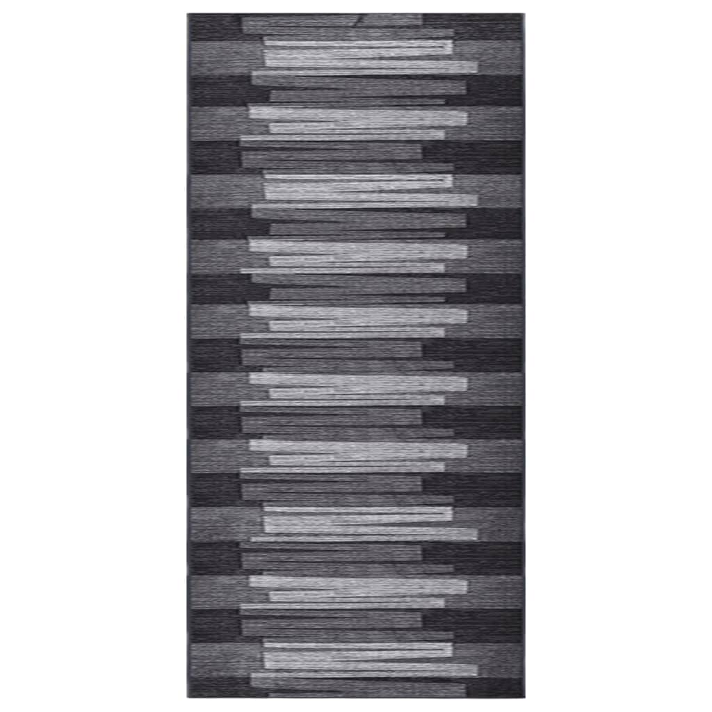 Berkfield Carpet Runner Anthracite 100x500 cm Anti Slip