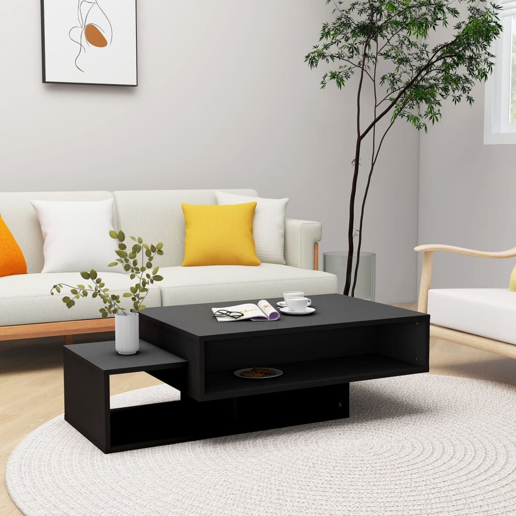 Berkfield Coffee Table Black 105x55x32 cm Engineered Wood