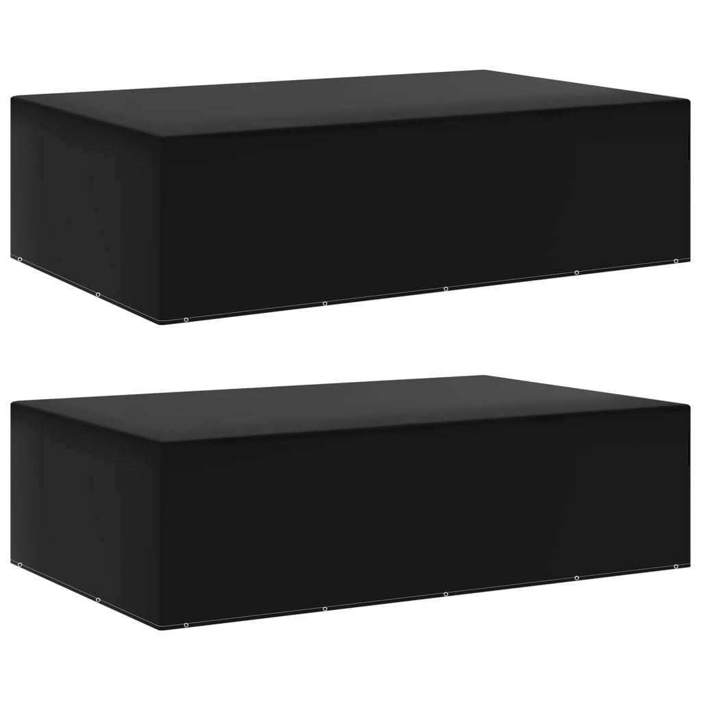 Berkfield Garden Furniture Covers 2 pcs 12 Eyelets 325x205x90 cm
