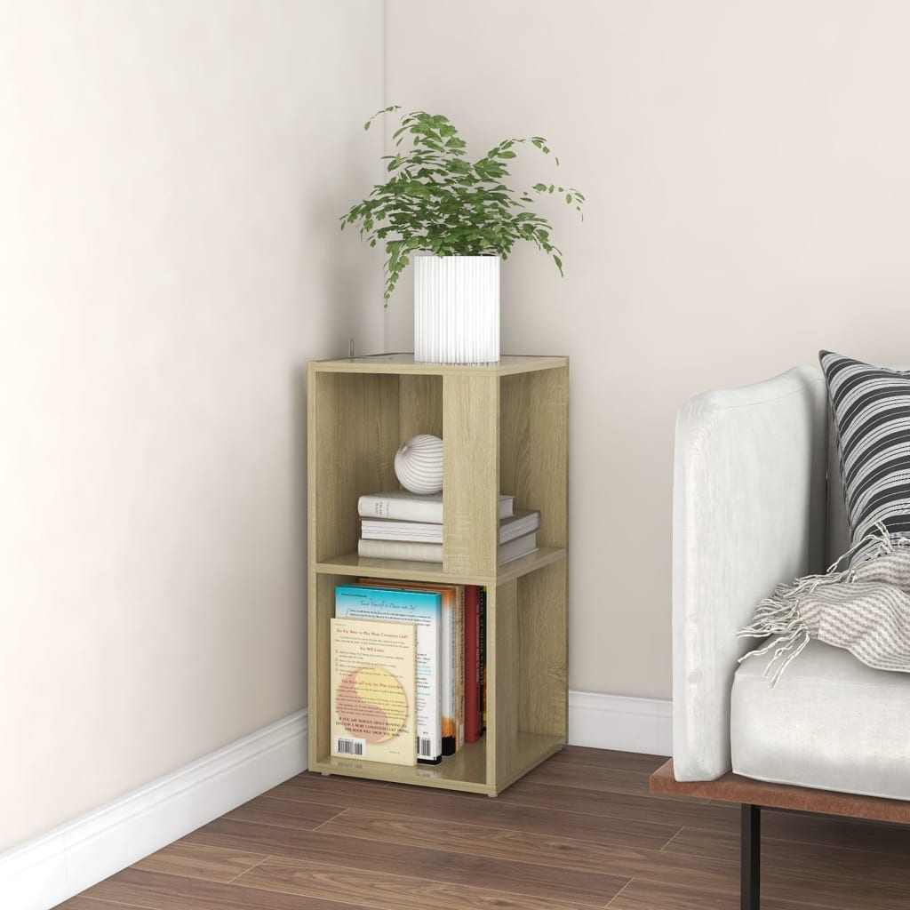 Berkfield Corner Cabinet Sonoma Oak 33x33x67 cm Engineered Wood