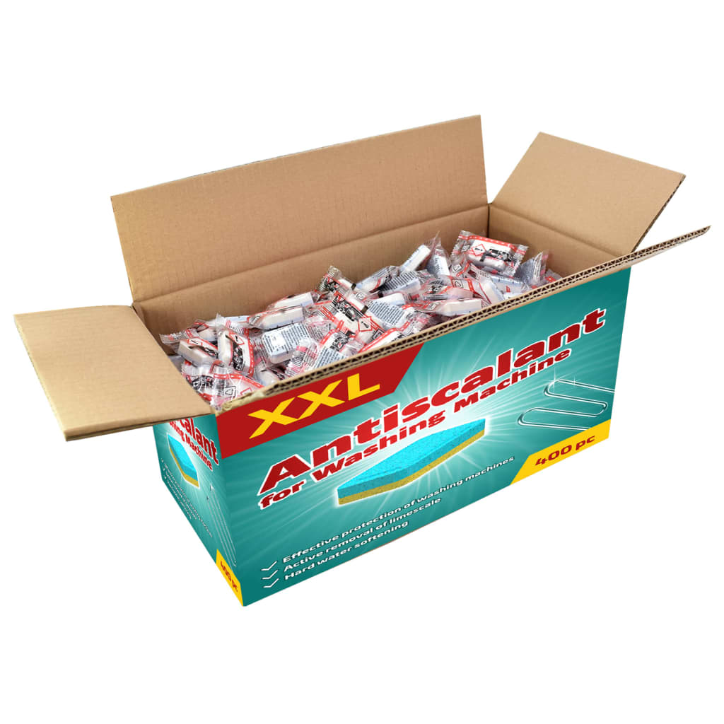 Berkfield Washing Machine Detergent Tablets 400pcs Prevent Limescale&Dirt