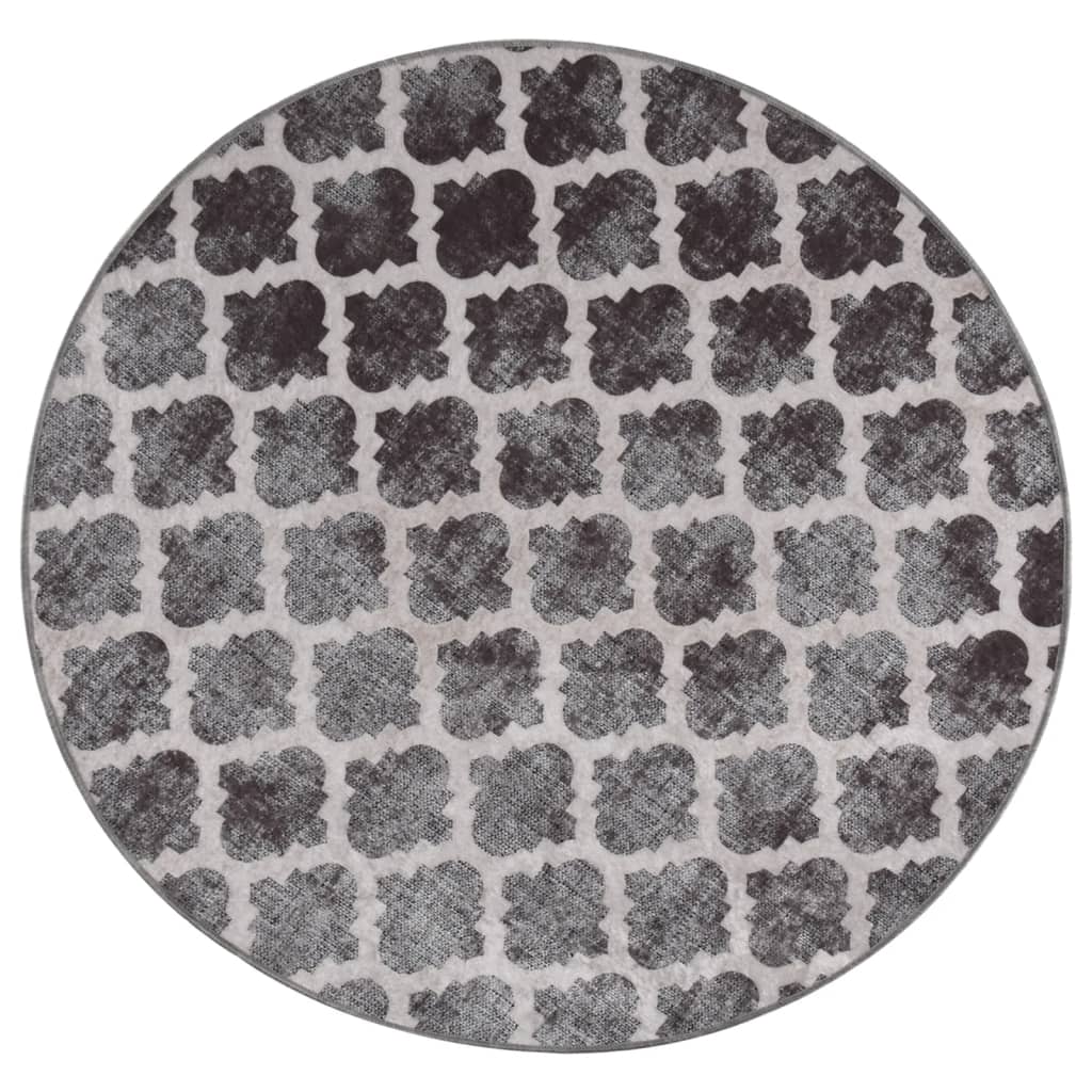 Berkfield Rug Washable �_�_�__120 cm Multicolour Anti Slip