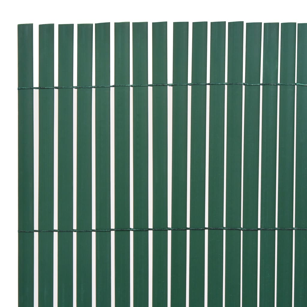 Berkfield Double-Sided Garden Fence 110x500 cm Green