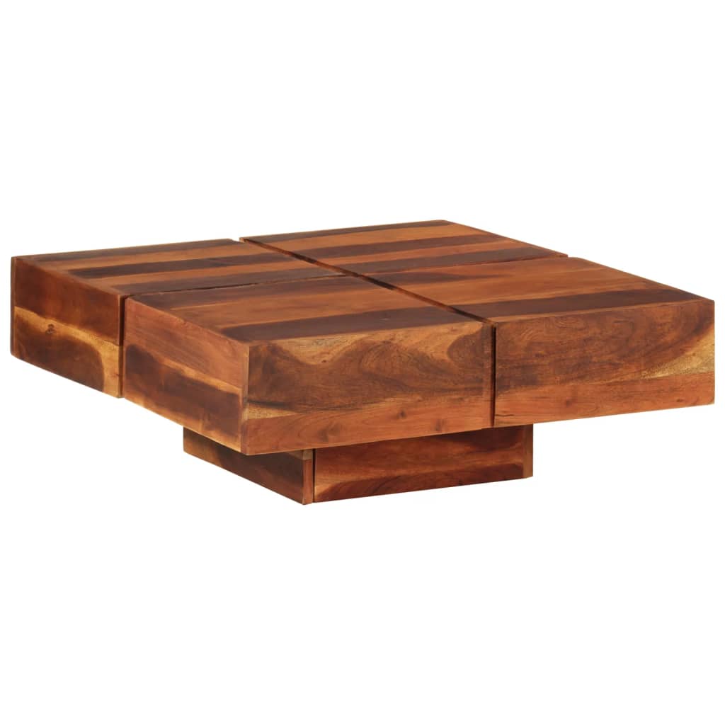 Berkfield Coffee Table 80x80x30 cm Solid Wood Acacia