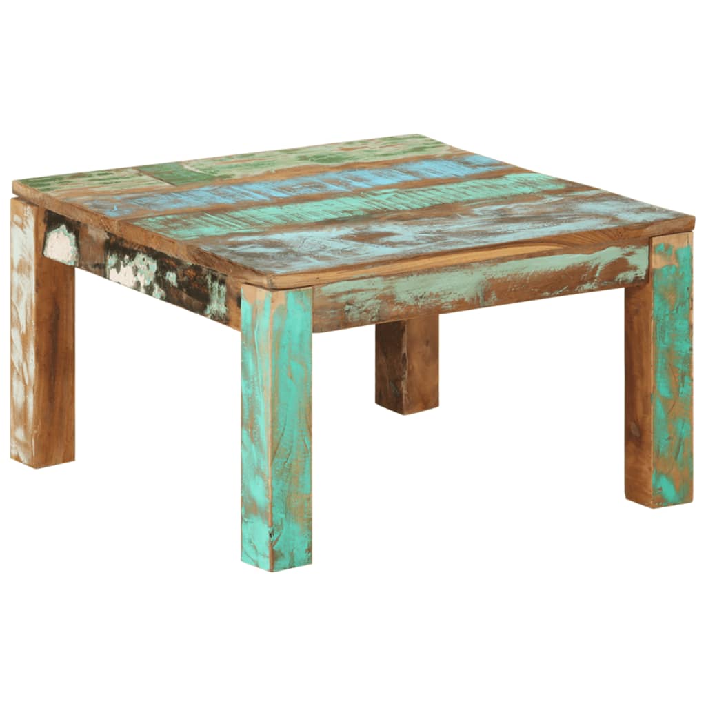 Berkfield Coffee Table 60x60x35 cm Solid Reclaimed Wood