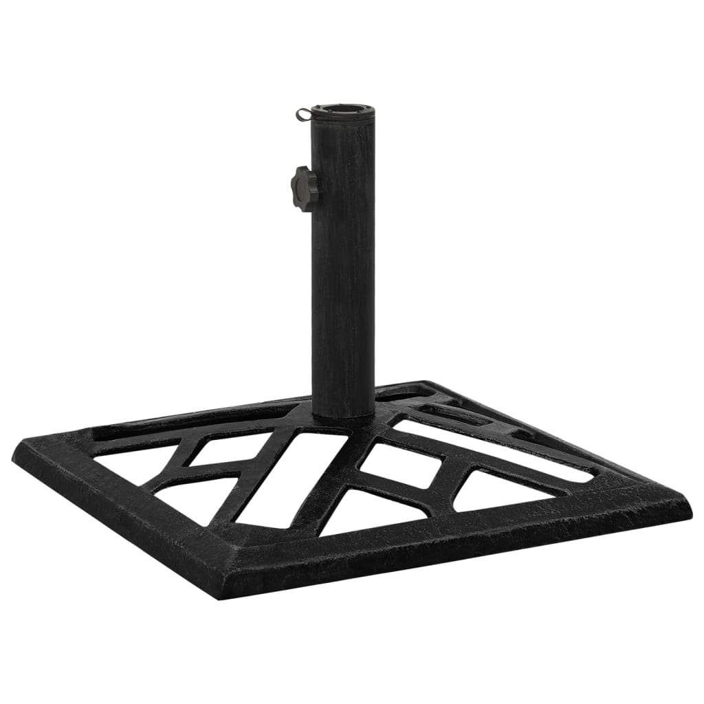 Berkfield Umbrella Base Black 44x44x31 cm Cast Iron