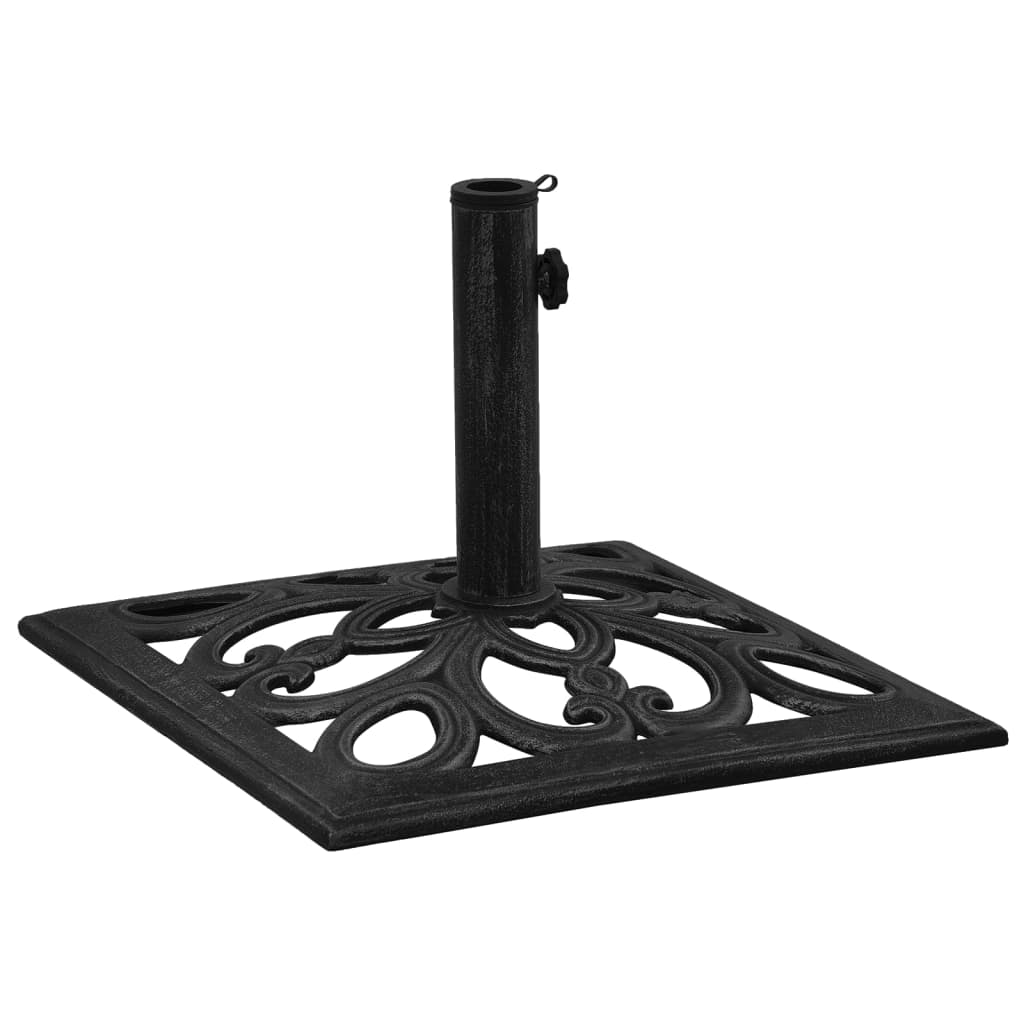 Berkfield Umbrella Base Black 47x47x33 cm Cast Iron