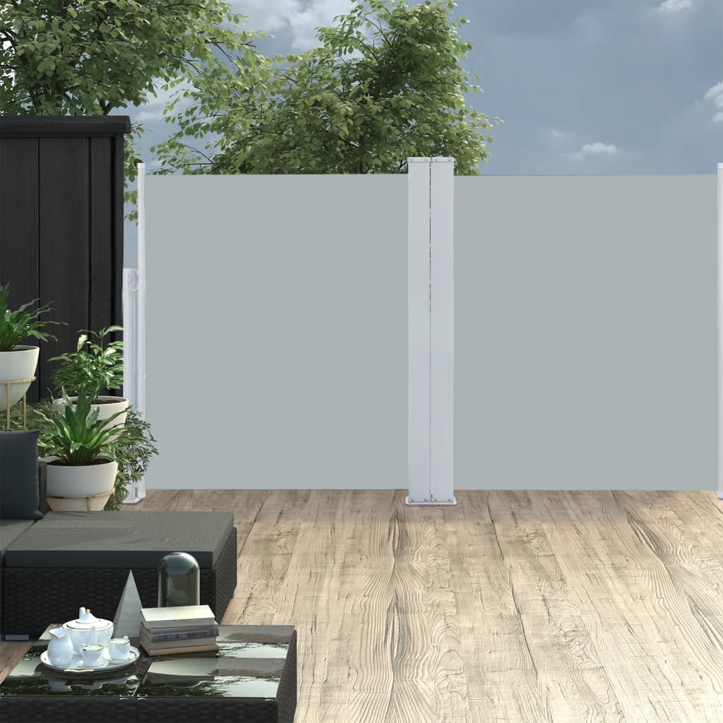 Berkfield Retractable Side Awning Anthracite 160x600 cm