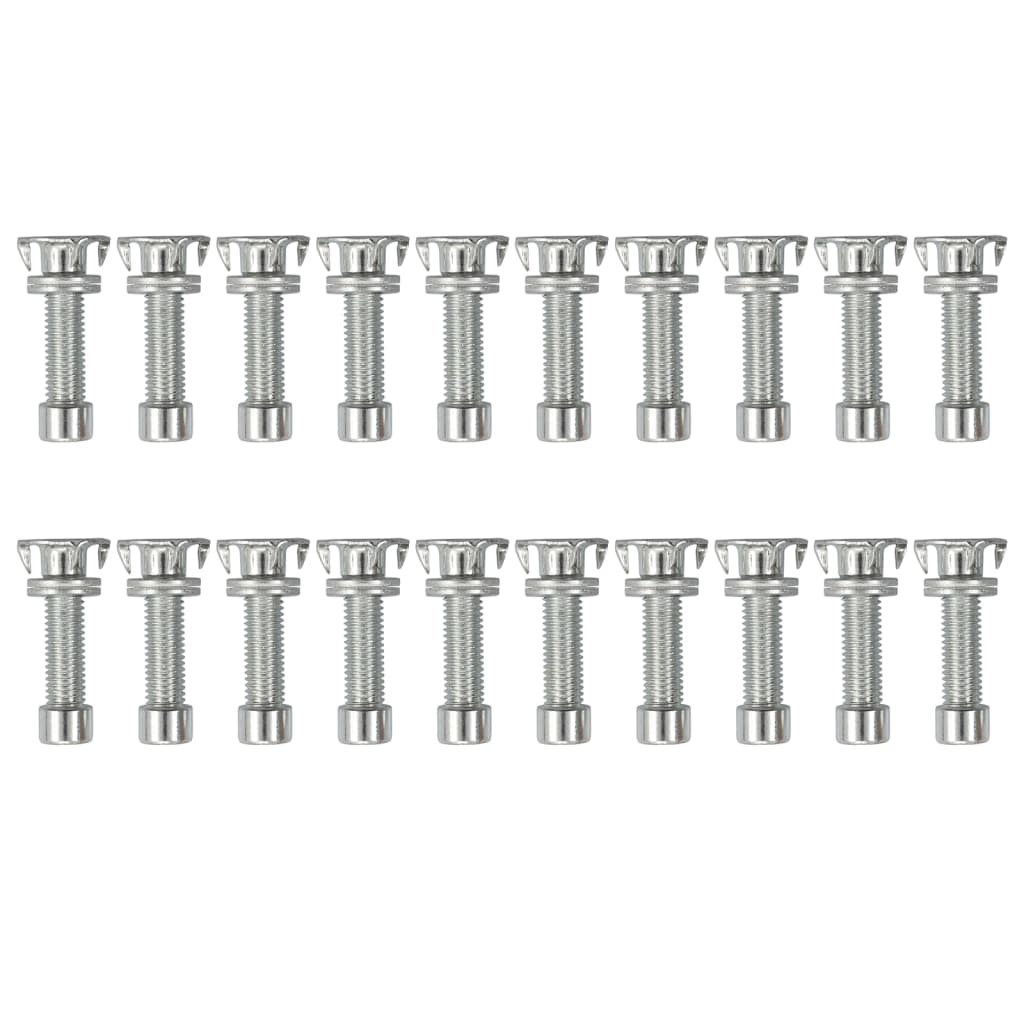 Berkfield Climbing Stones 40 pcs PE Multicolour