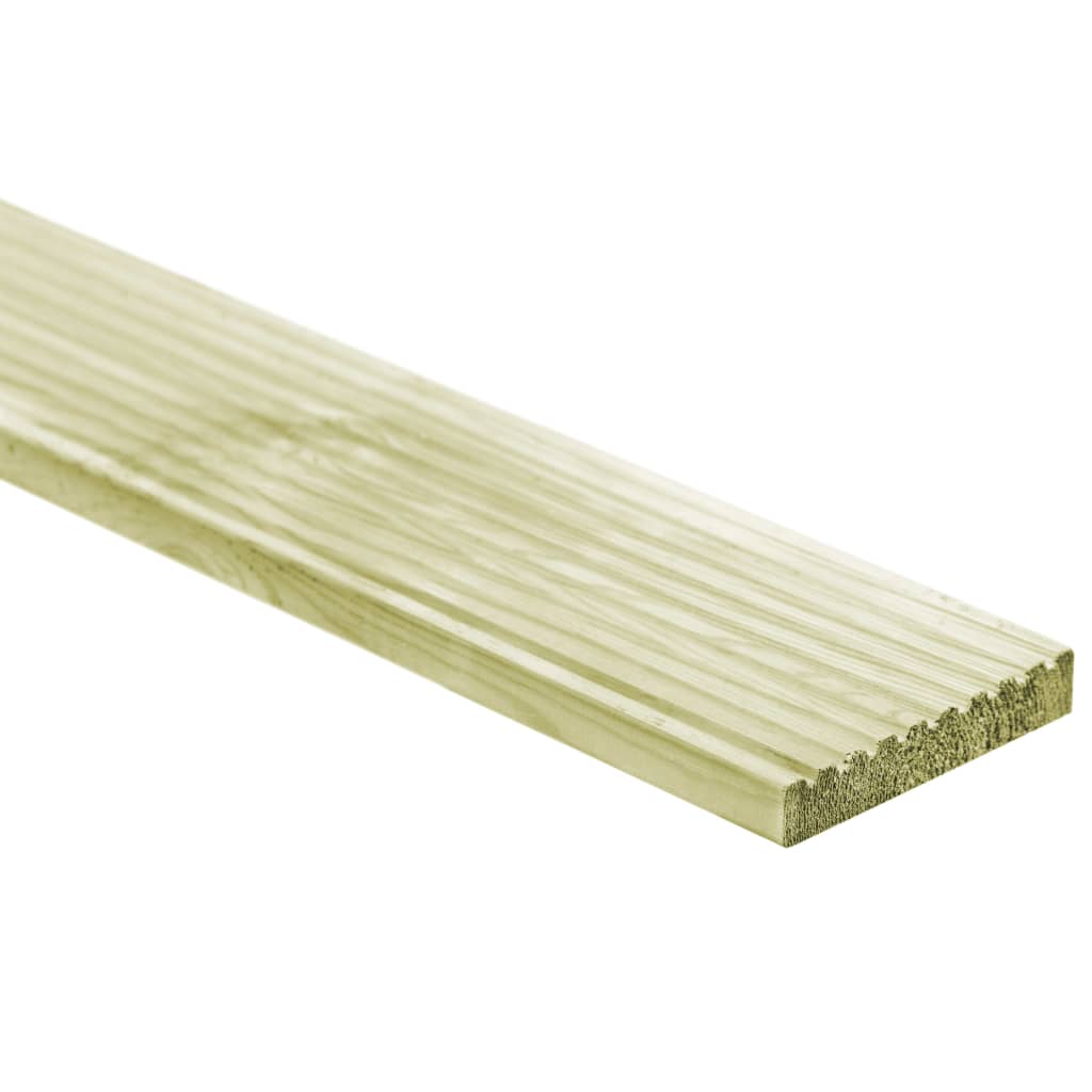 Berkfield 8 pcs Decking Boards 1.16 m�__ 1m Impregnated Pinewood
