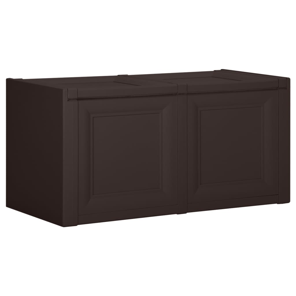 Berkfield Cushion Box Brown 86x40x42 cm