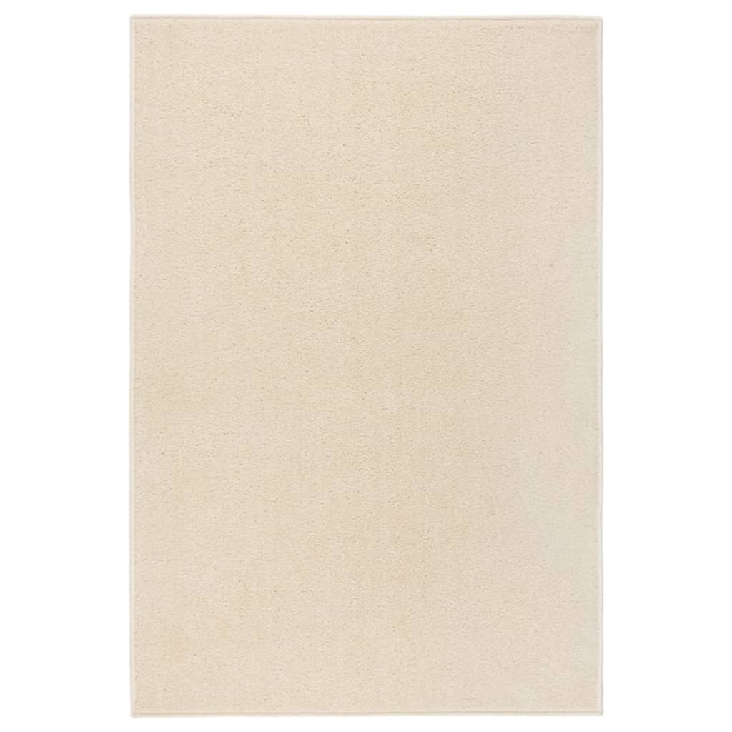 Berkfield Rug Short Pile 200x290 cm Cream