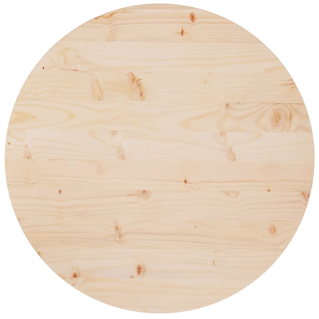 Berkfield Table Top �â�_70x2.5 cm Solid Wood Pine