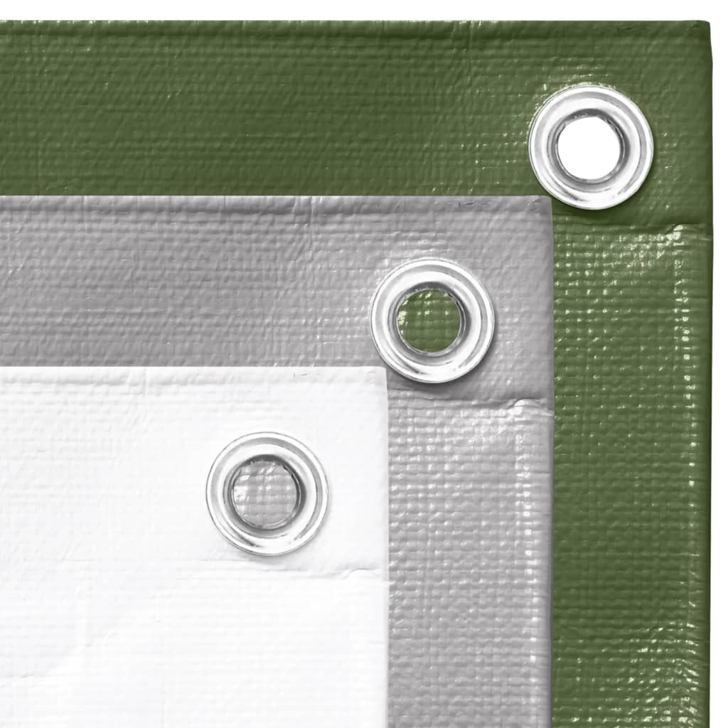 Berkfield Tarpaulin 260 g/m�__ 4x4 m Green HDPE
