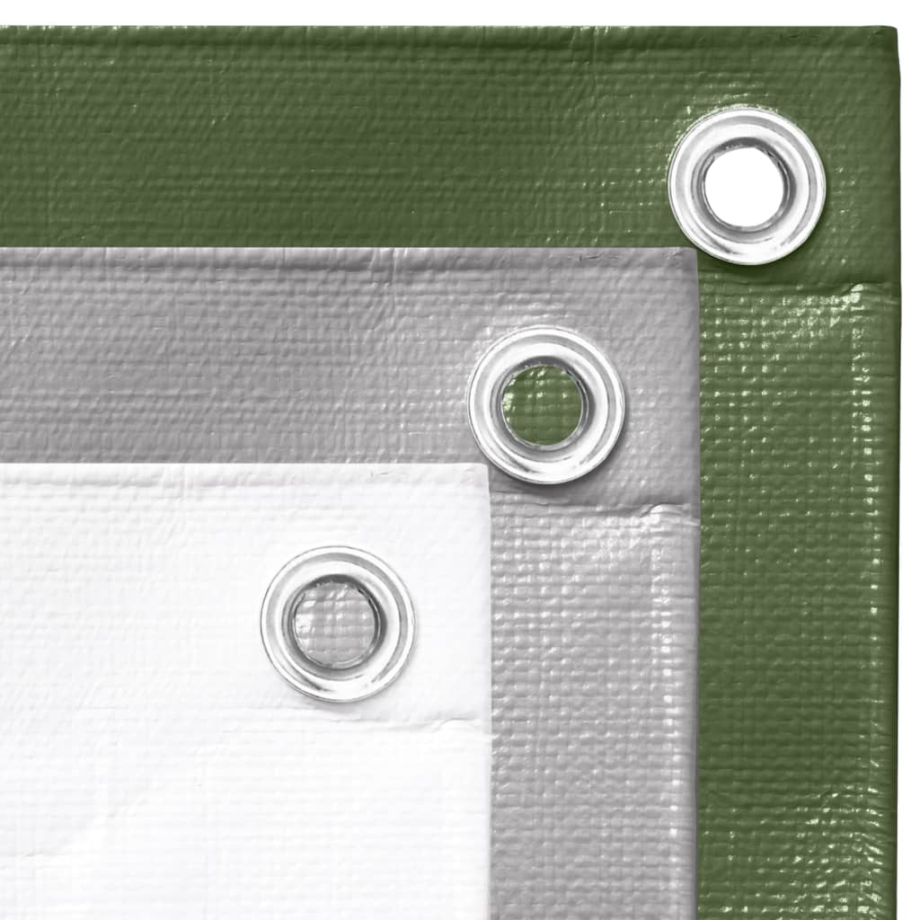 Berkfield Tarpaulin 260 g/m�__ 6x6 m White HDPE